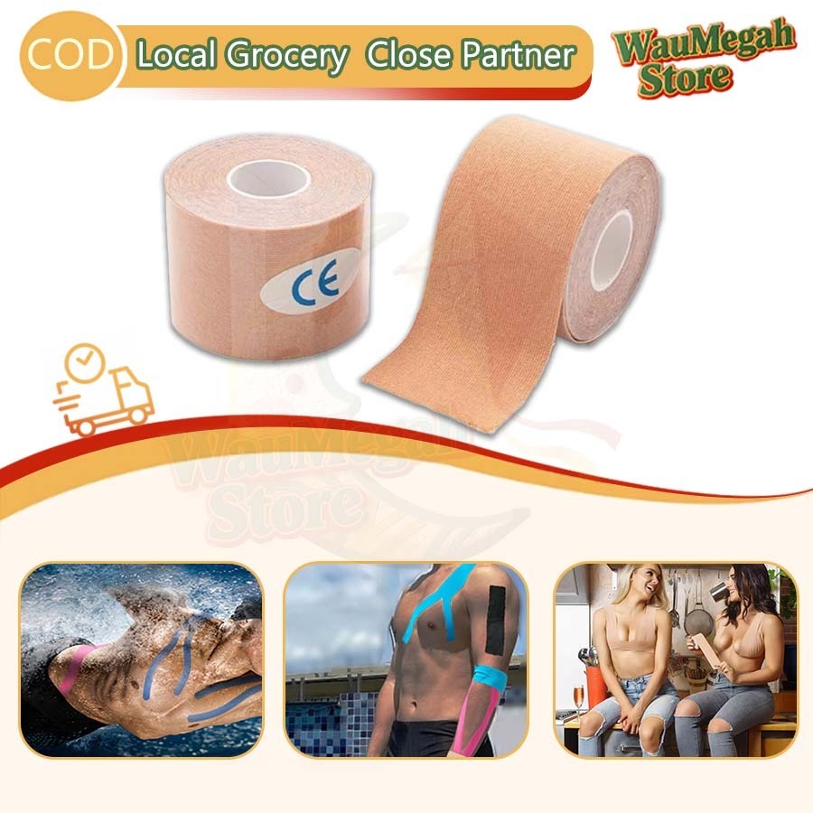 5Cm X 5M Invisible Lift Tape Ultra-Thin Design Breast Support Sweatproof Push-Up Roll