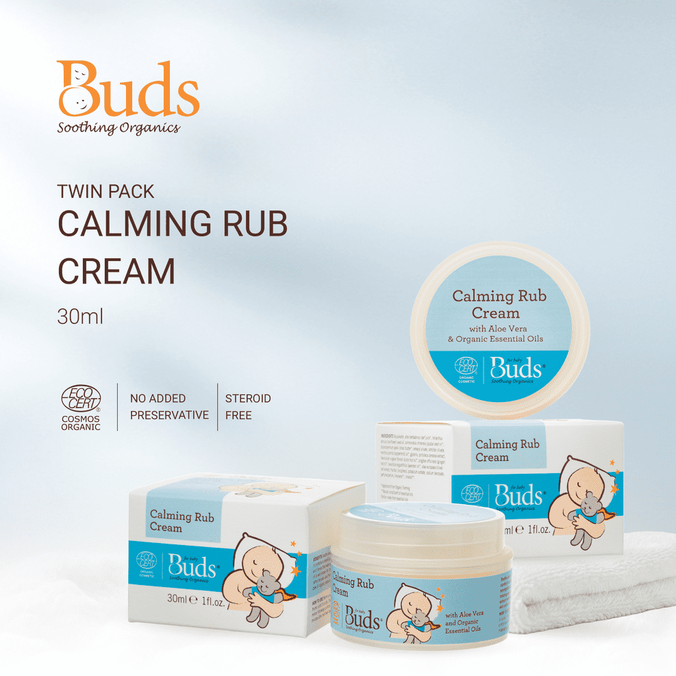 [Twin Pack] Buds Organics BSO Calming Rub Cream 30ml