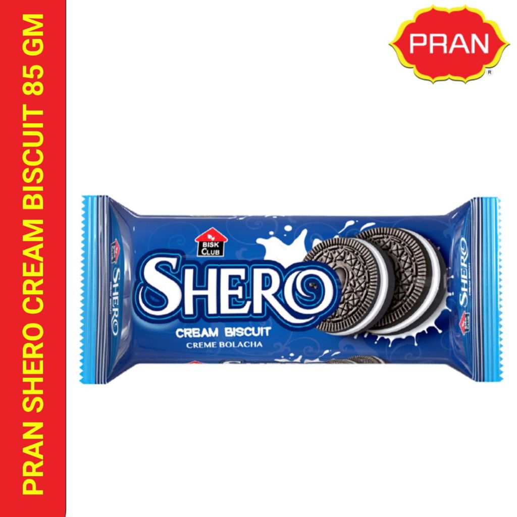 Pran Bisk Club Shero Cream Biscuit .