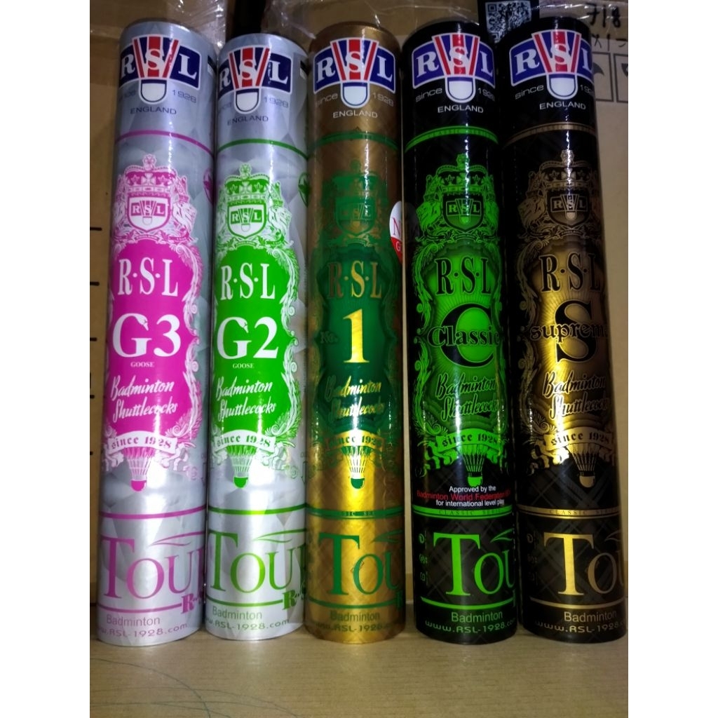 RSL BADMINTON SHUTLECOCK ORIGINAL!