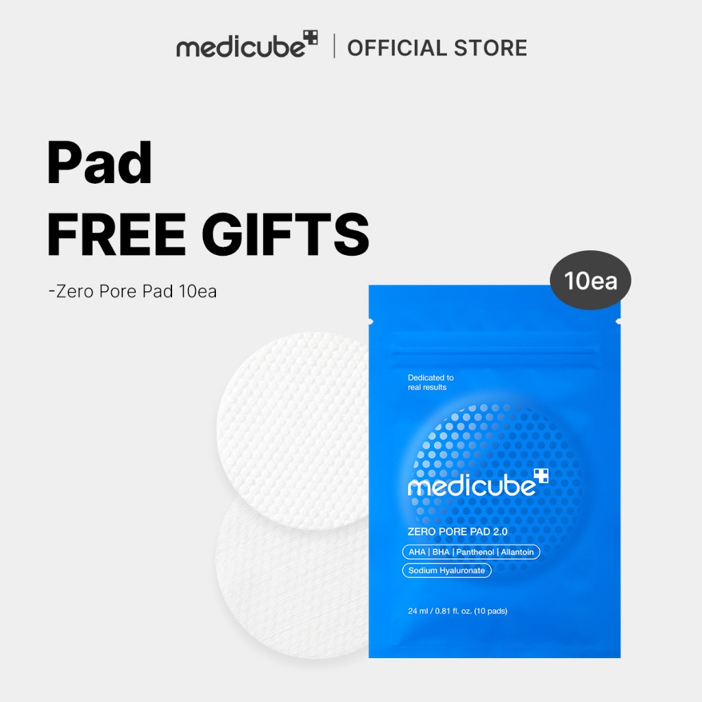 [medicube official] Zero Pore Pad Travel Kit 10pcs [Free GWP]