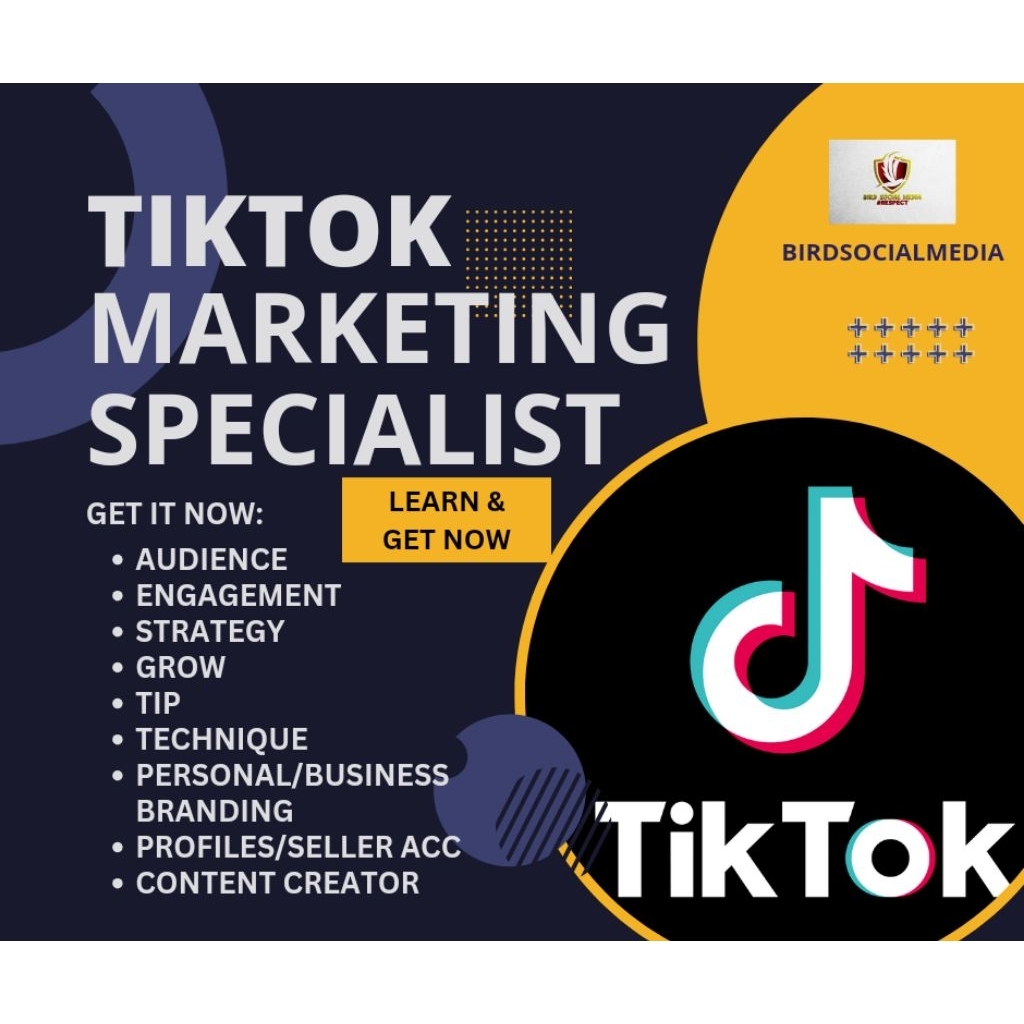 🔥POPULAR🔥 TIKTOK MARKETING SPECIALIST [LEARNING GUIDE]
