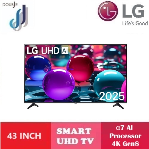 LG 43" 4K Smart UHD TV UA73 Series AI TV