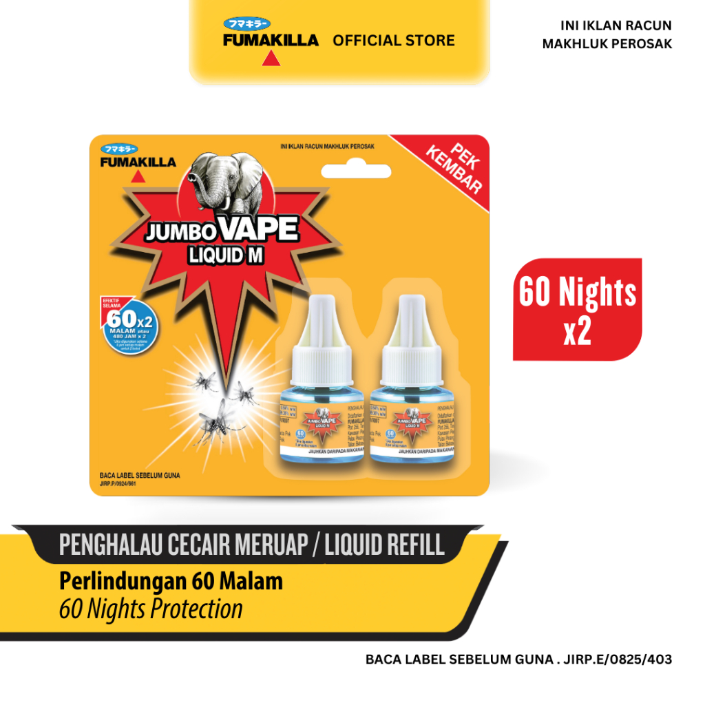 JUMBO VAPE LIQUID Refill [Twin Pack]