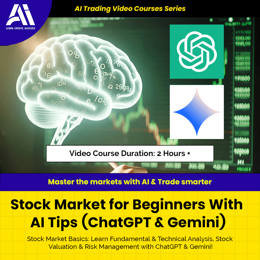 AI Trading Video Course - Stock Market for Beginners With AI Tips (ChatGPT & Gemini) | Learn Ai Trading Course