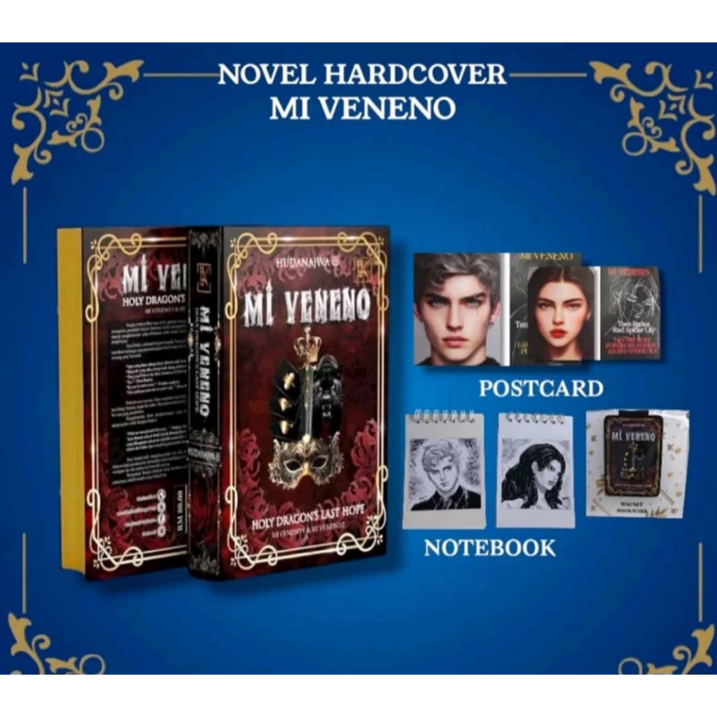 (GOLD) Mi Veneno Gold Sprayed Edges Hard Cover