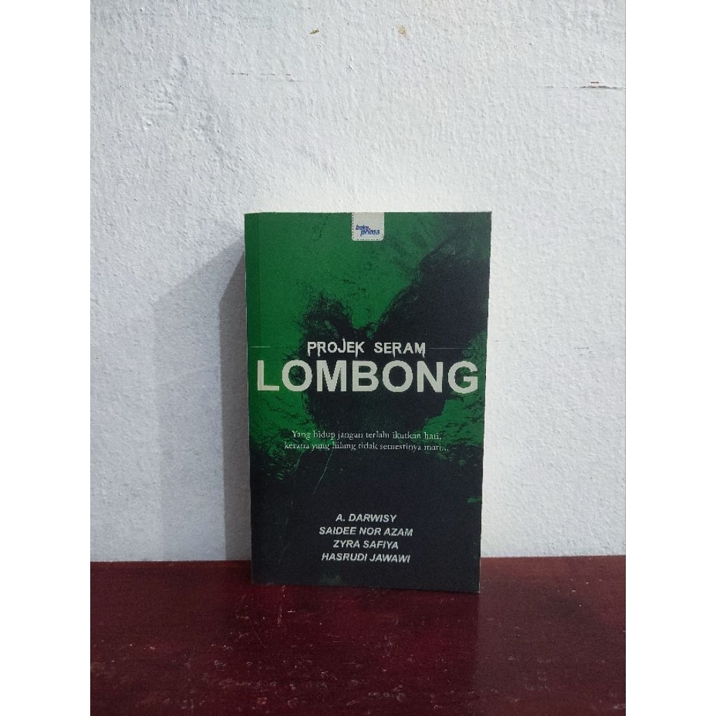 (Used) Novel Projek Seram Lombong - A.Darwisy, Saidee Nor Azam, Zyra Safiya, Hasrudi Jawawi