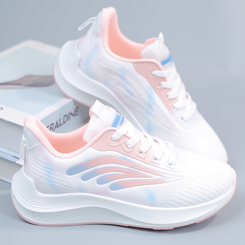 Women Casual Running Shoes Breathable Mesh Sports Shoes Anti-slip and Shock-absorbing Women Tourist Shoes