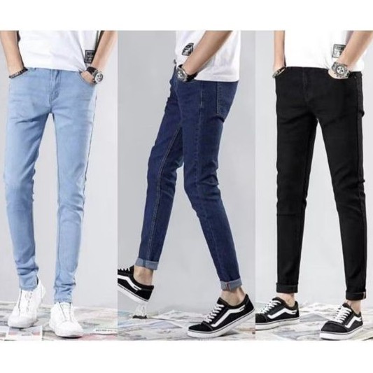 Seluar Jeans Lelaki Super Skinny Stretchable Kain Getah Kualiti Premium Harga Murah Seluar Lelaki # #Super skinny stretc