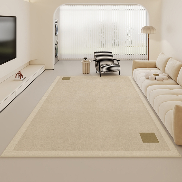 Modern luxury carpet ruang tamu Aesthetics karpet Floor decor rug Waterproof and stain-resistant 地毯 客厅地毯