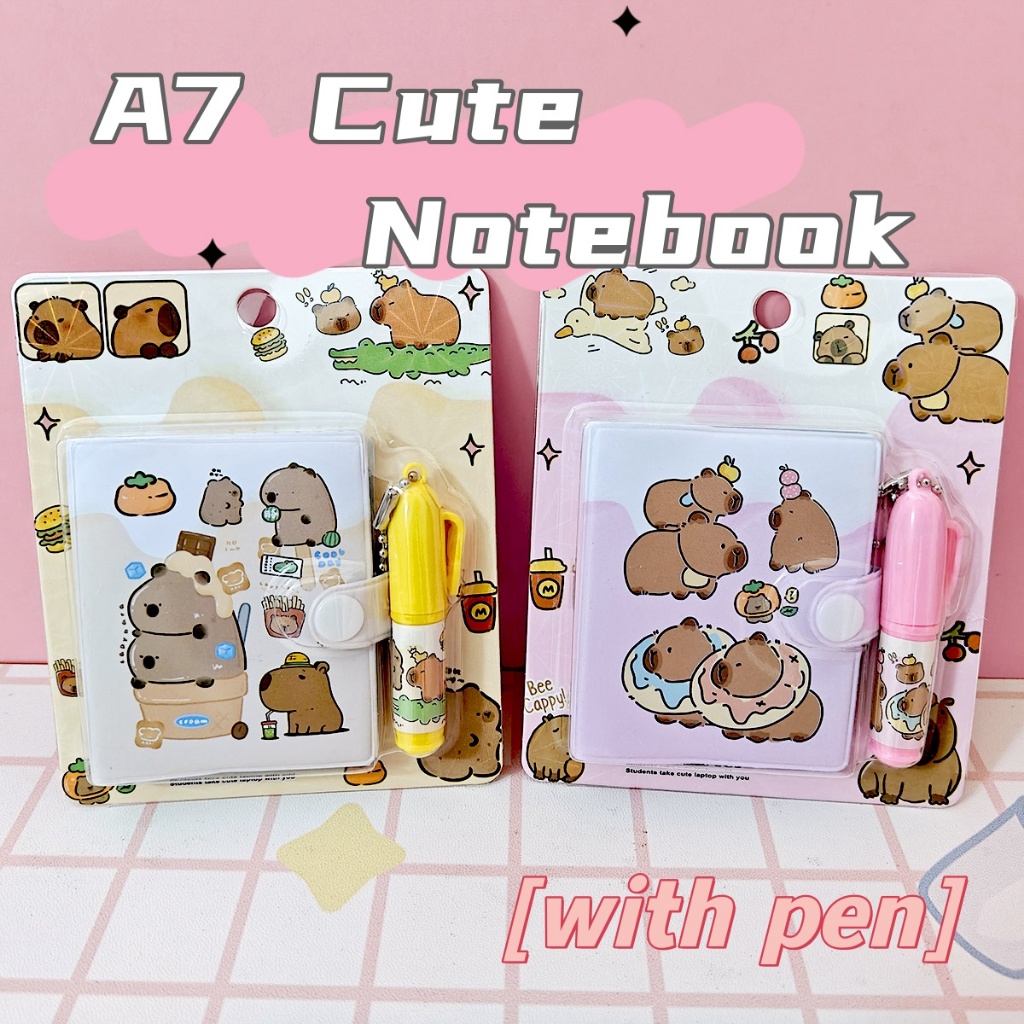 Mini Cute Notebook + Ballpoint Pen Set 10*8cm | Kids Prize Gift Stationery Notepad