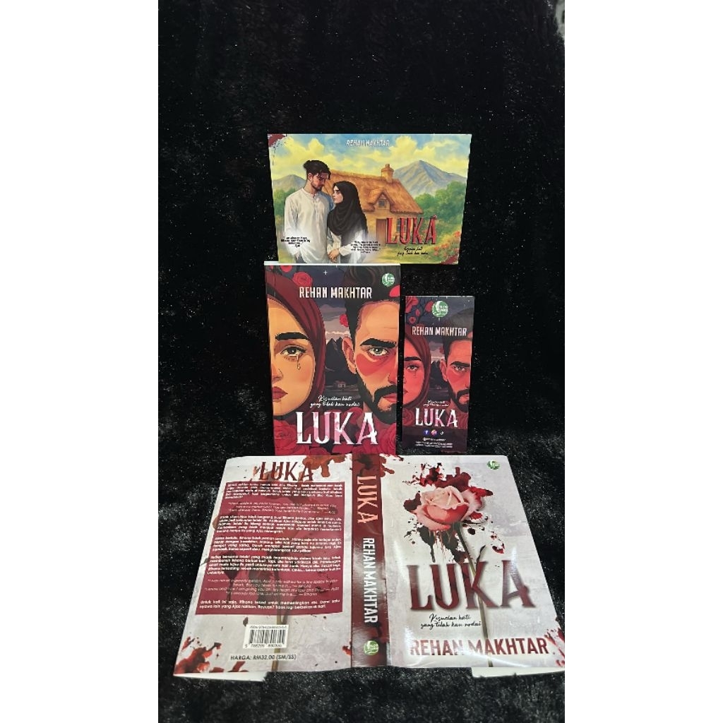 ?REHAN MAKHTAR?LUKA?SOFT COVER?READY STOK? FREE JACKET NOVEL & POSKAD?
