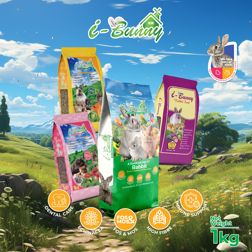 I-Bunny Rabbit Food 1kg