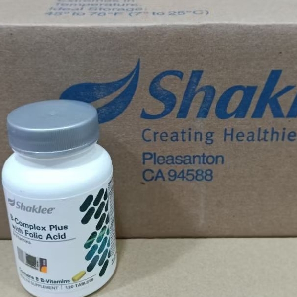 ? Ready stock ? Shaklee B complex (120 tablets) exp date 01/2027 HALAL