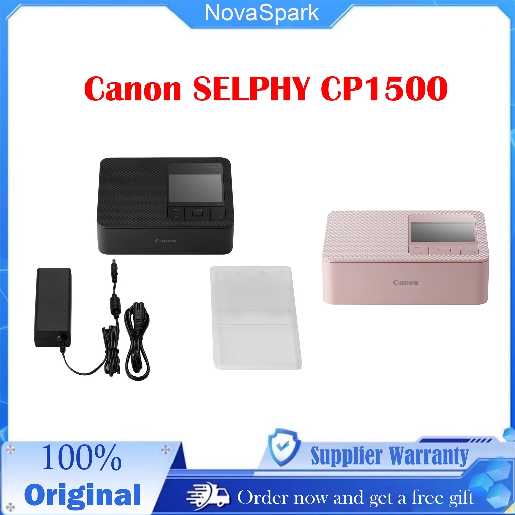 【Ship Today】 Canon SELPHY CP1500 Compact Photo Printer Portable Photo Printer Instant Photo Printer Mobile  AirPrint