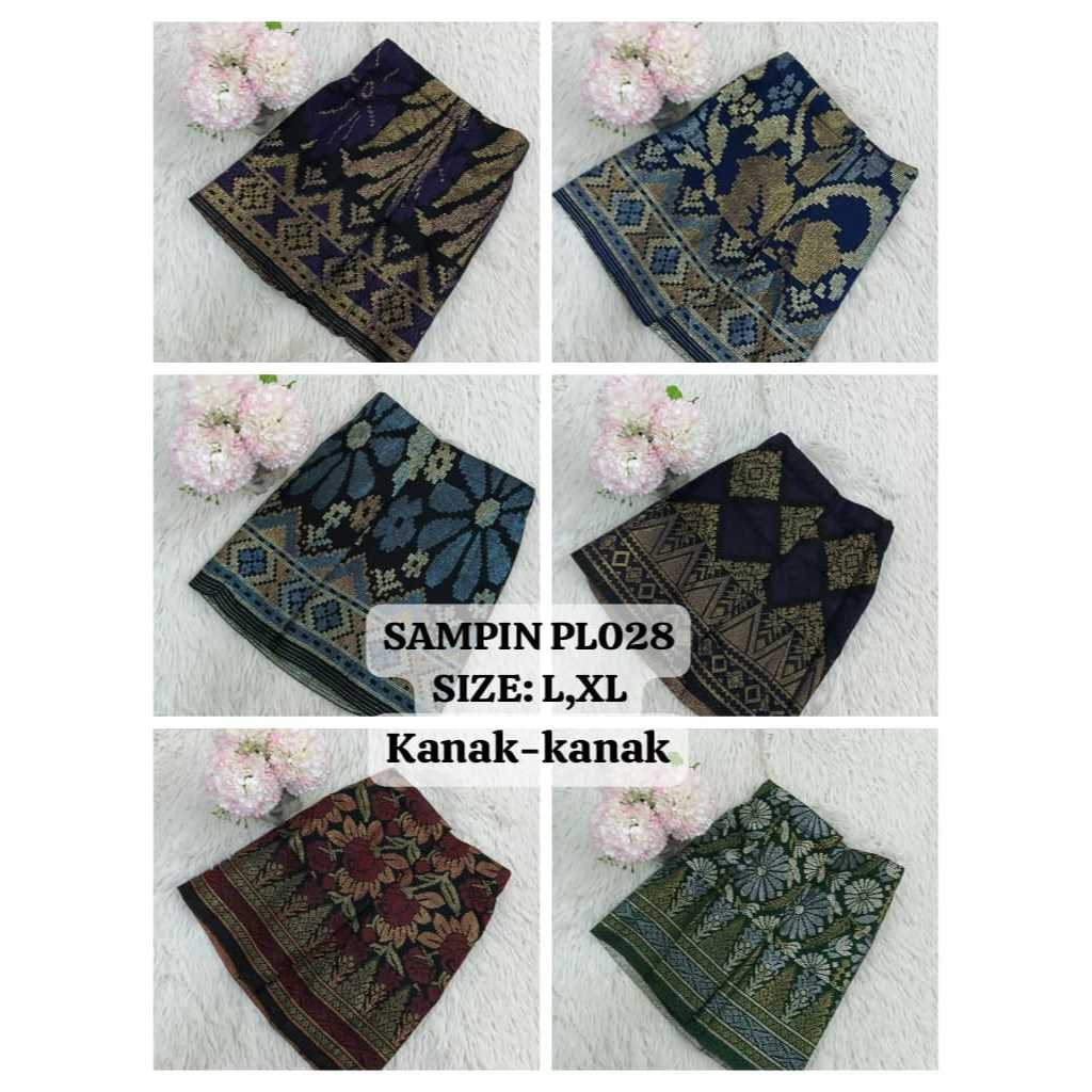 SAMPIN PL028 BUDAK SIZE:L,XL EXCLUSIVE MURAH & ROYAL CANTIK CORAK dan WARNA moden