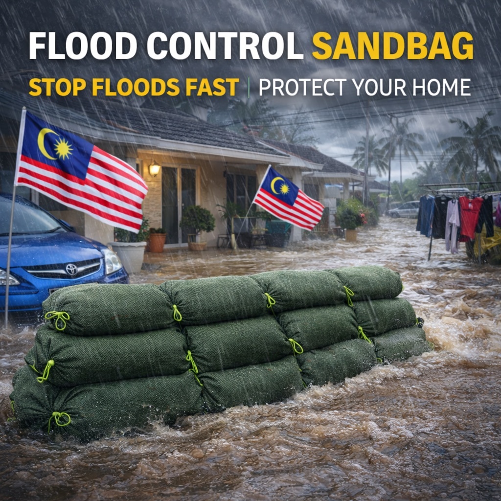 Flood Sandbag Anti Flood Protection | Thick Canvas Heavy Duty Sandbag for Emergency Rain & Flood Control