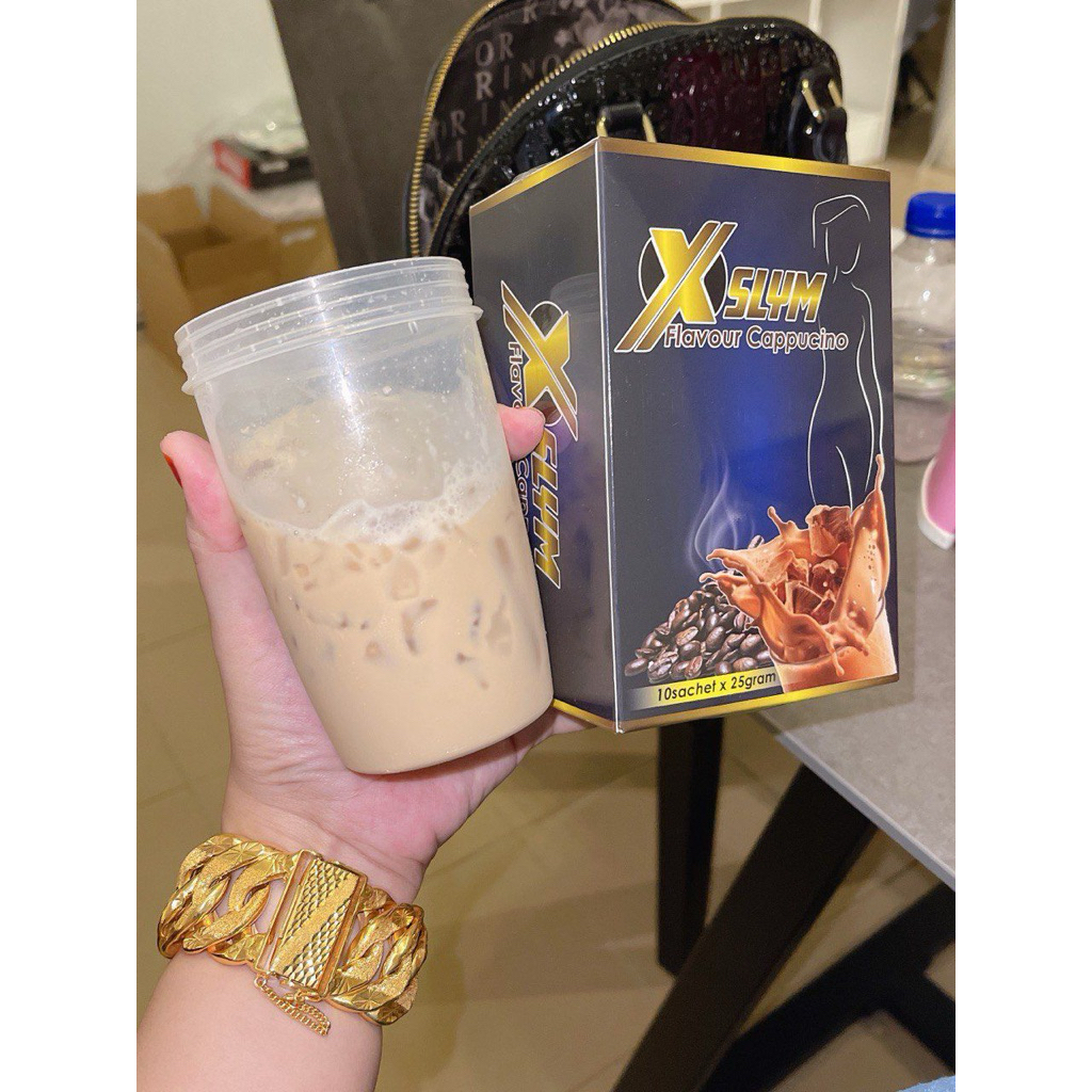 Ready stock Minuman Xs Cappuccino 5scs Trial Tanpa Box