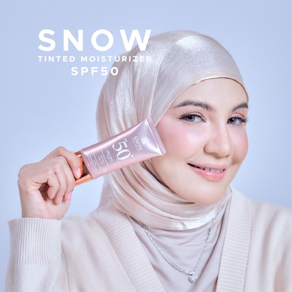 DHERBS SNOW TINTED MOISTURIZER SPF 50