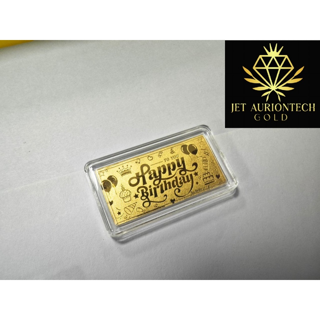 JET Emas Pure 999.9 Gold Bar & Goldnote 24K(100% Authentic Gold) Investment&hellip;