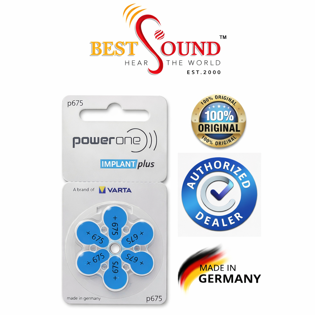 EXP: 6/2028 Powerone implant plus battery ( for Cochlear Implant devices )