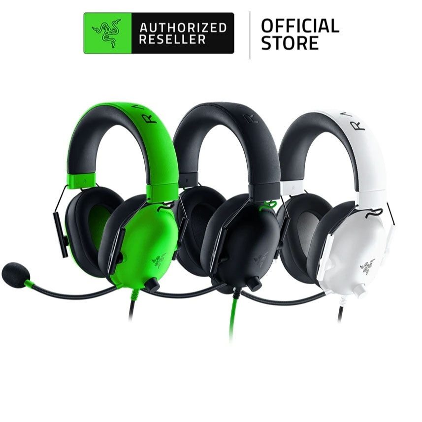 Razer BlackShark V2 X Gaming Headset | 3.5mm Audio Jack 7.1 Surround Sound | 3.5mm Wired Headphones