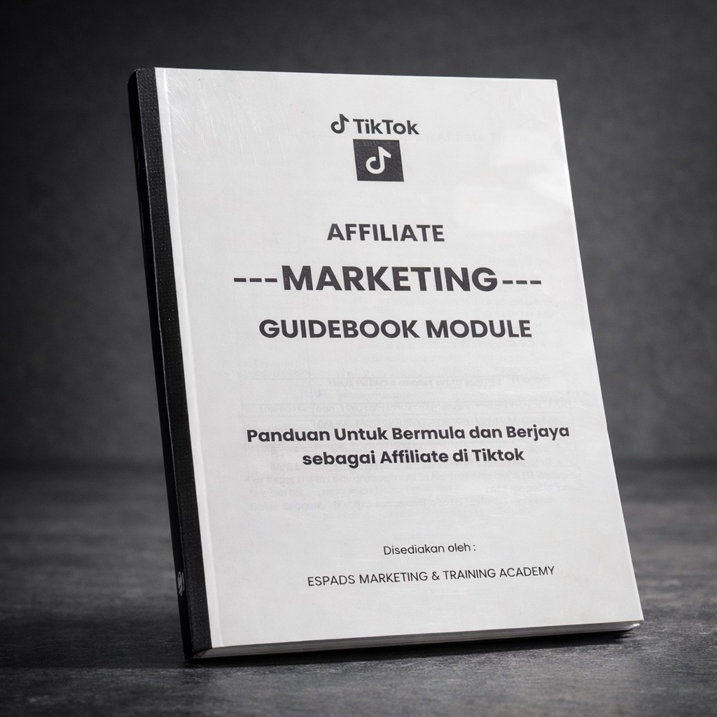 Buku Affiliate Marketing Guideline Module-Panduan Untuk bermula Dan berjaya Sebagai affiliate Di Tiktok