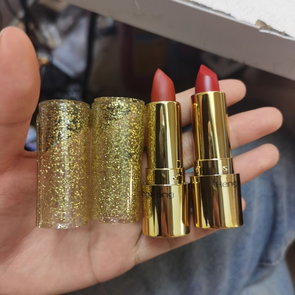 2pcs 2只正品显白恒方大色咖炫色滋润口红持久不掉色学生高级新款