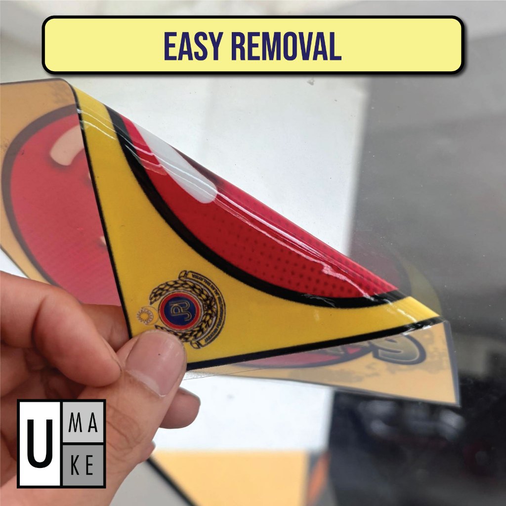 CAR STICKER KKM NO SMKING Dilarang Merokek, Car Signage 2026 for car and ehailing only