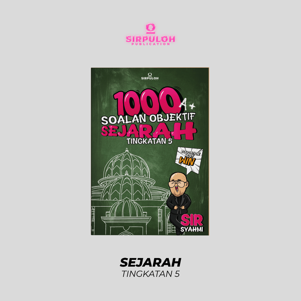 Buku Sejarah Tingkatan 5 [1000 Soalan Objektif]