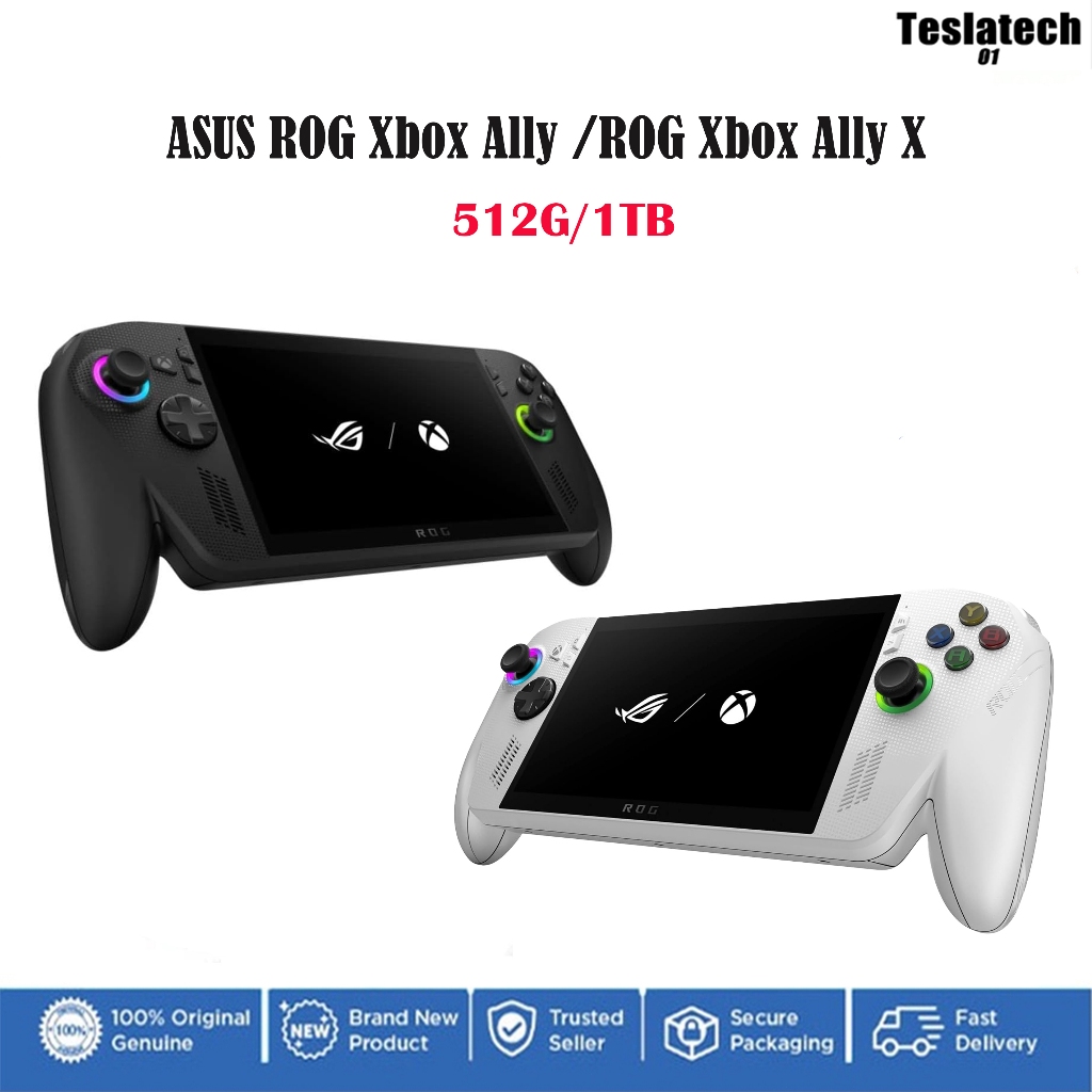 (Ready stock)ASUS ROG XBOX Ally 512G/Xbox Ally X 1TB, AMD Ryzen™ AI Z2 Extreme Processor Console Gaming Handheld
