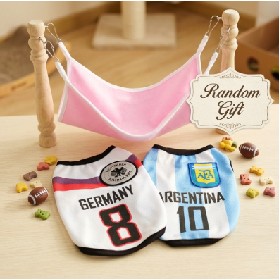 Cat cage/hammock or Pet clothes (random gift) Cat cage 猫笼吊床