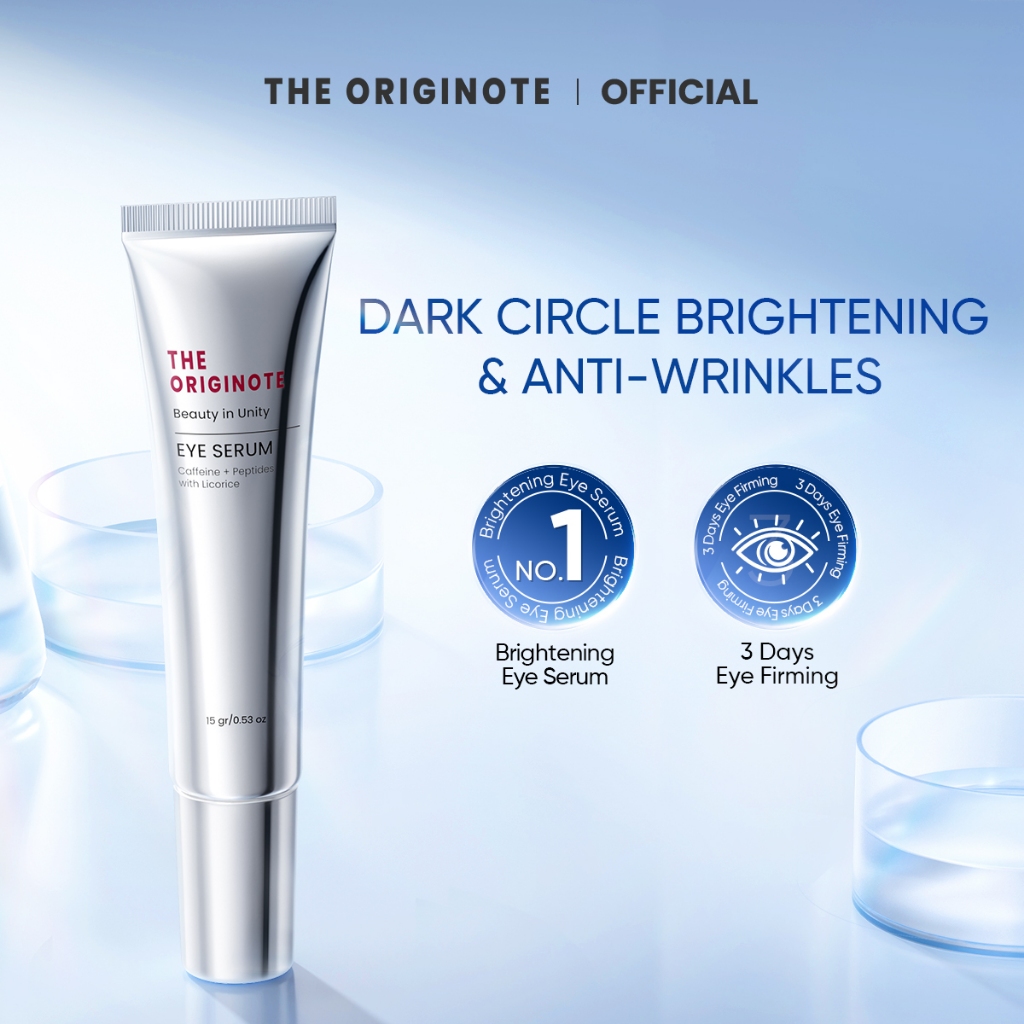 The Originote Eye Serum Caffeine + Peptides eye cream dark circle Remover anti aging Eye Serum eye bag remover 眼霜
