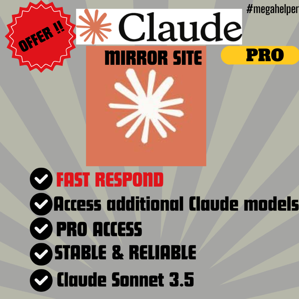 [ONLINE] MIRROR SITE | Claude Sonnet 3.5, Opus, Haiku | Advanced AI by Anthropic