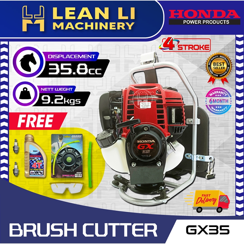 HONDA GX35 BRUSH CUTTER/GX35X HONDA MESIN POTONG RUMPUT [100%ORIGINAL ]