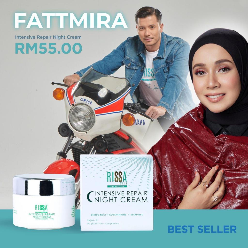 RISSA SKIN x FATTAH AMIN: INTENSIVE REPAIR NIGHT CREAM (KRIM MALAM PEMULIHAN INTENSIF)