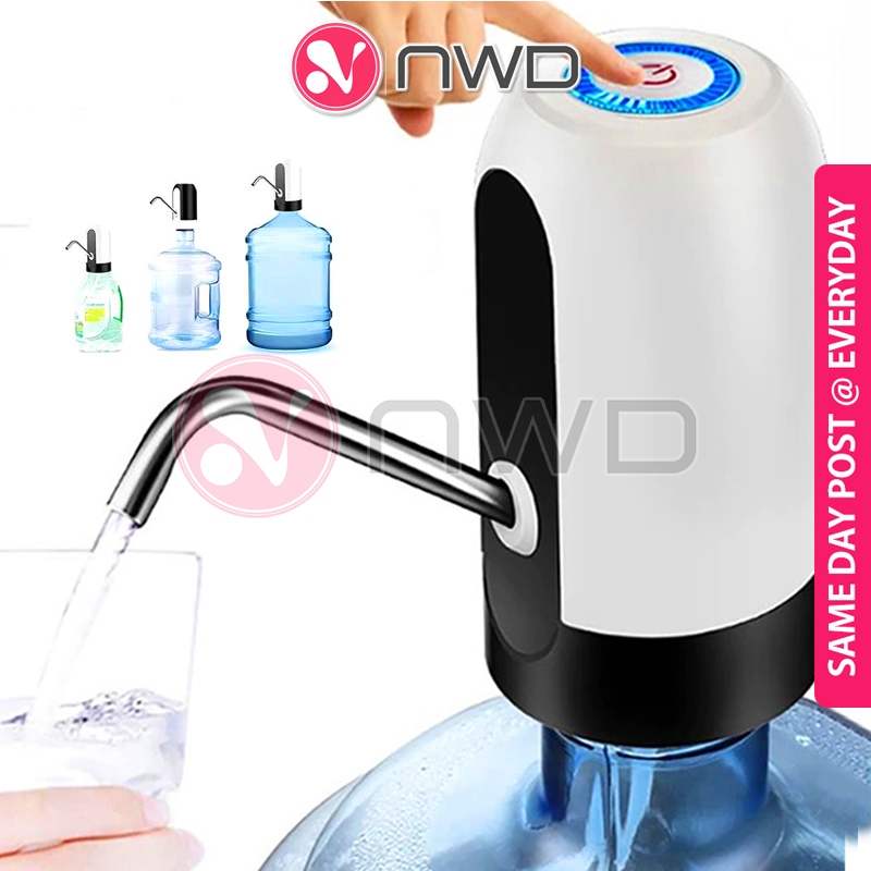 《 》 Electric Drinking Water Pump Dispenser Rechargeable Automatic Portable 自动饮水机 NWD