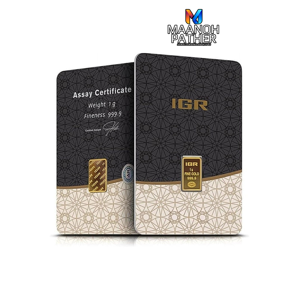 1.00GM-999.9 IGR GOLD BAR-999.9 GOLD BAR-999.9 IGR BAR-999 GOLD-999 EMAS-999.9 IGR GOLD&hellip;
