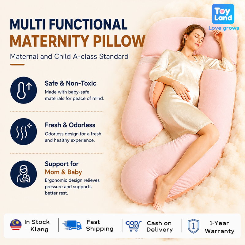 Extra Large U Shape Pregnant Pillow maternity Oversized pillow Nursing Pillow Mom Bantal Mengandung