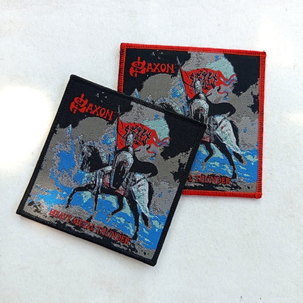 Saxon heavy metal band woven Patch for jacket and vest accessories - Music fashion