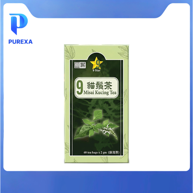 PUREXA   Penang Herbal Care 9Star猫须茶HQ【九星正品官方授权店铺】 调理三高 猫须草真品 30天见效 teh misai kucing diabetis 糖尿病调理.