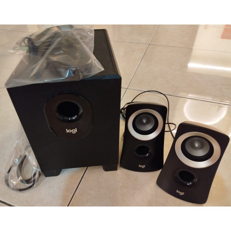 Logitec Z313 2.1 Wired Non-bluetooth Active Speaker System USED