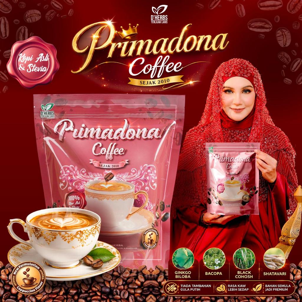 DHERBS KOPI PRIMADONA GOLD