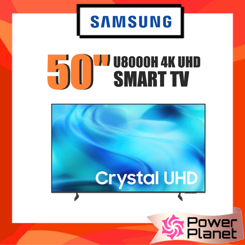 Samsung 50" UA50U8000HKXXM / 43''  UA43U8000HKXXM Crystal UHD U8000H 4K Vision AI Smart TV (2026) Television