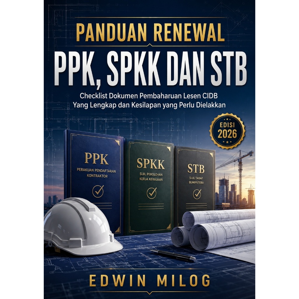 Panduan Renewal PPK, SPKK & STB (eBook) : Siri Panduan Kontraktor CIDB