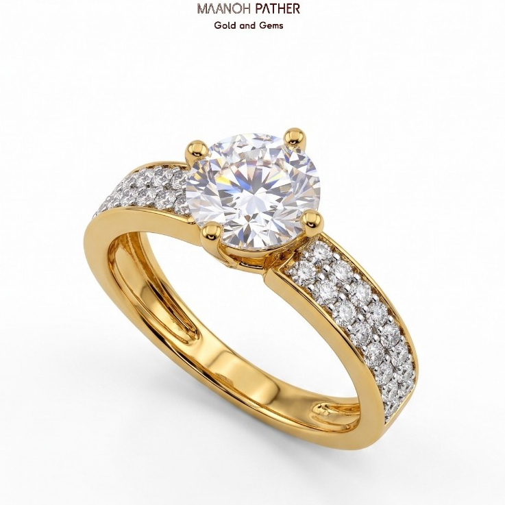 2.96GM-916 FANCY STONE RING-916 CIN CIN-916 FANCY STONE RING-RING-916 INDIAN RING-916 RING-916 CIN CIN -MAANOH PATHER