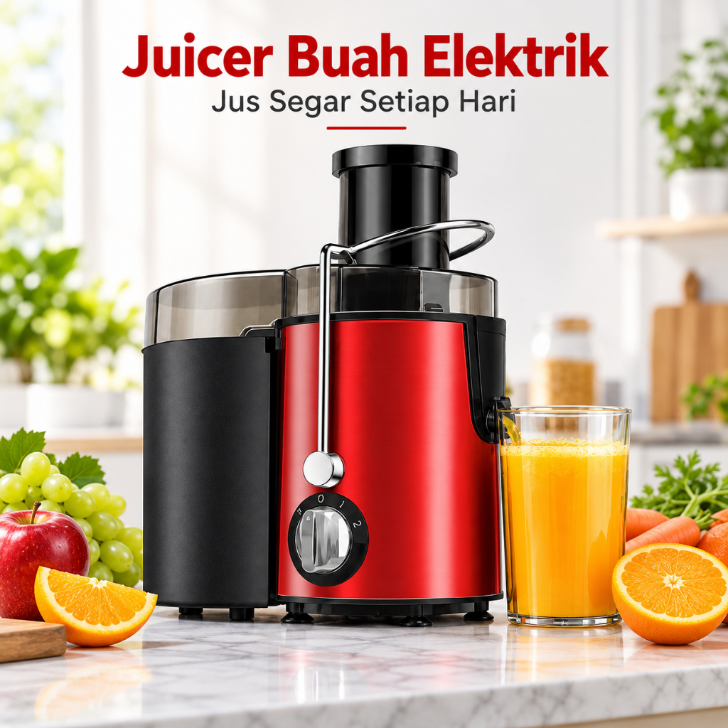 Juicer Buah Elektrik Fruit Juicer Extractor Mesin Perahan Jus Buah Segar Blender Pengisar Jus Untuk Dapur Rumah Oren Epa