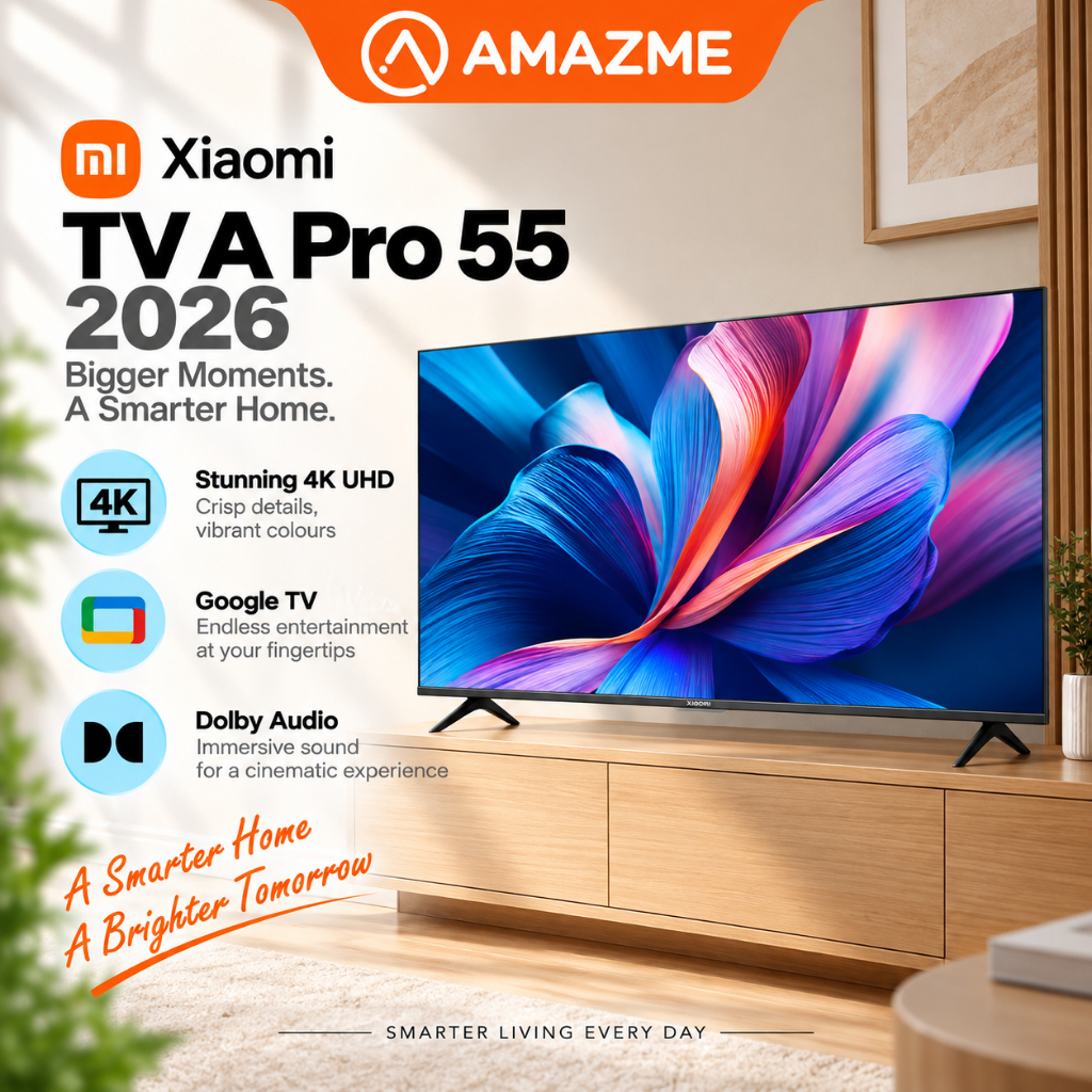 Xiaomi TV A Pro 55 2026 - 4K QLED Quantum Display