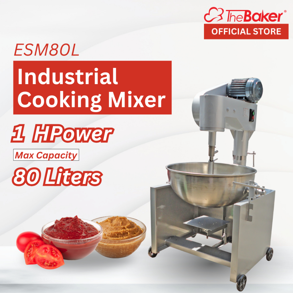 The Baker Commercial Mixer 150L Mesin Proses Makanan (For Restaurants and Kitchen)