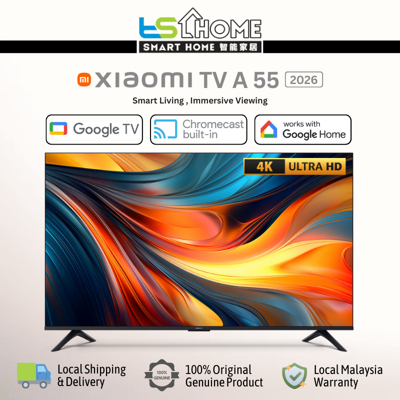 Xiaomi TV A 55 2026 - 4K QLED Quantum Display | High Refresh rate